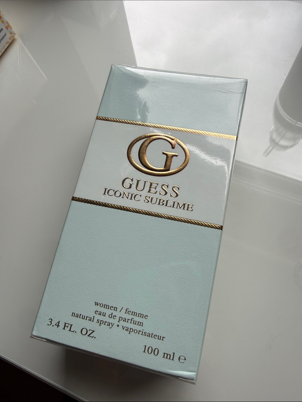 GUESS Iconic Sublime Pale Mint & Gold Gift Box